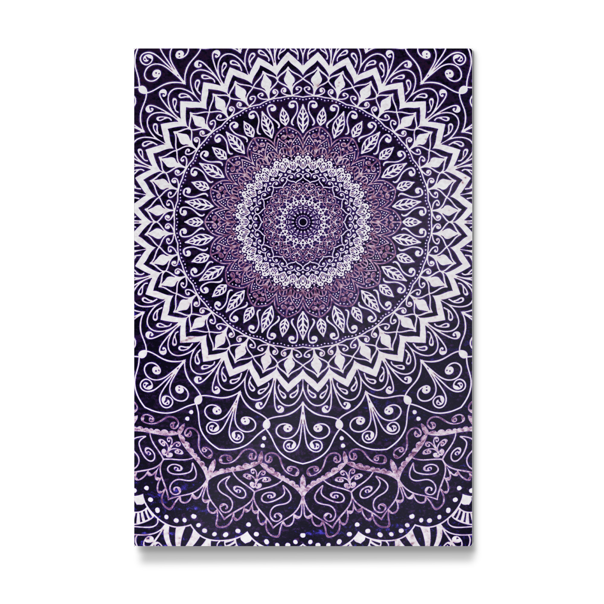 Galerie-Print "MAXIMALIST MANDALA IN PURPLE" 75x50 cm artboxONE