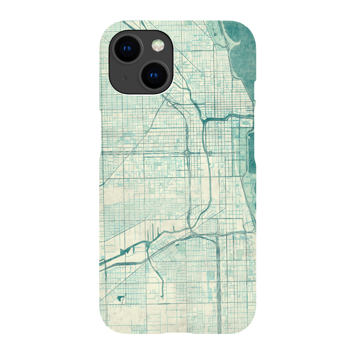 "Chicago, USA"für iPhone - Premium-Case Handyhülle artboxONE