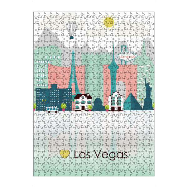 Puzzle Ravensburger "Las Vegas Skyline" artboxONE - Reise,Reise / Länder,Städte / Las Vegas
