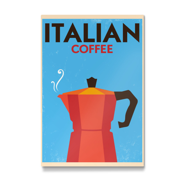 Galerie-Print "Retro Italian Coffee" 30x20 cm artboxONE