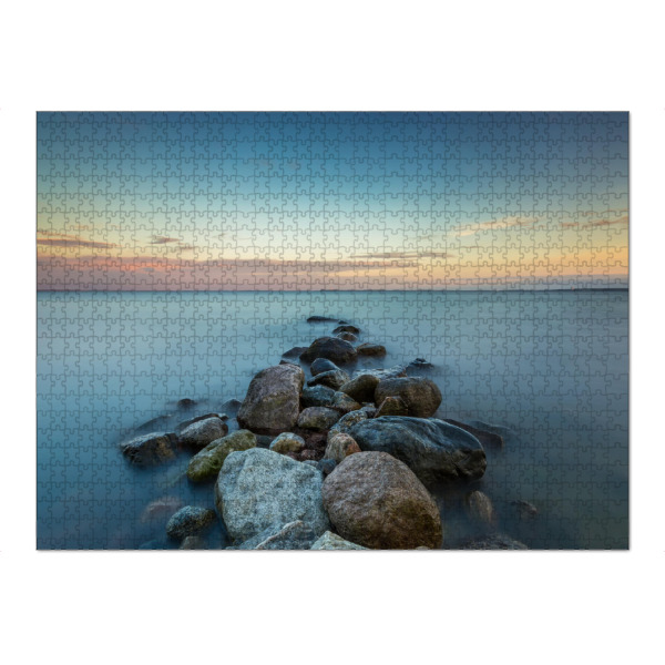 Puzzle Ravensburger "Steine im Meer an der Ostsee" artboxONE - Natur,Reise,Reise / Strand und Meer
