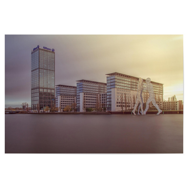 Poster "Berlin im Sonnenuntergang" artboxONE - Städte,Städte / Berlin,Architektur