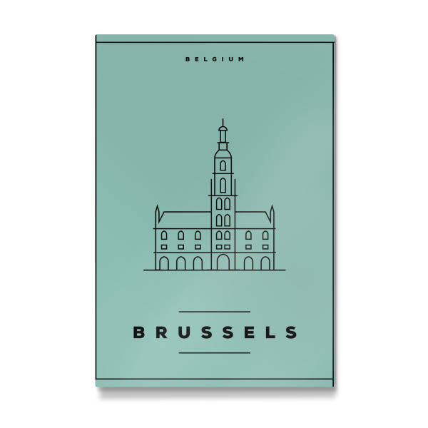 Galerie-Print "Minimal Brussels" 30x20 cm artboxONE