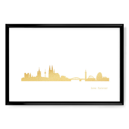 KÖLN GOLD Print Love