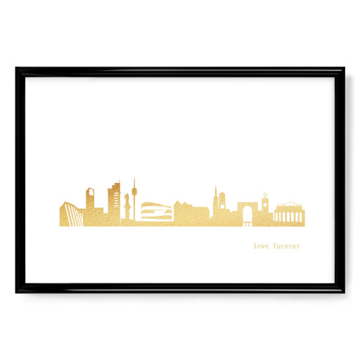 STUTTGART GOLD Print Love