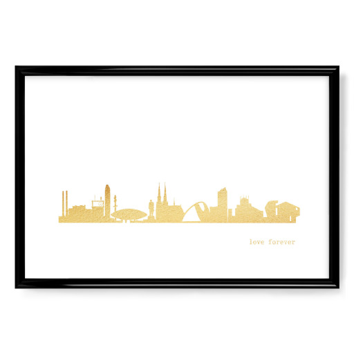 EINDHOVEN GOLD Print Love
