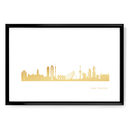 ROTTERDAM GOLD Print Love