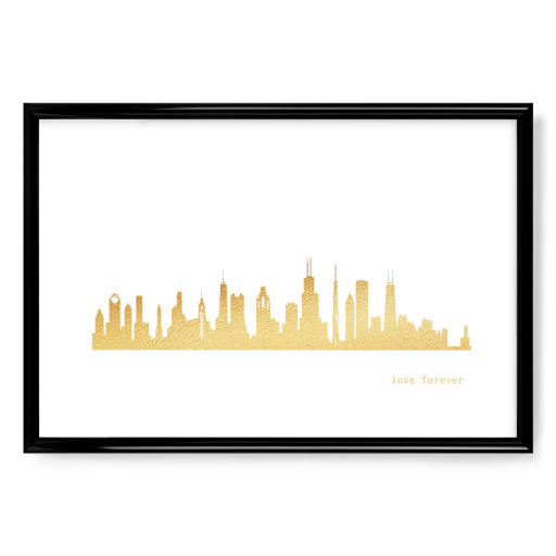 CHICAGO GOLD Print Love