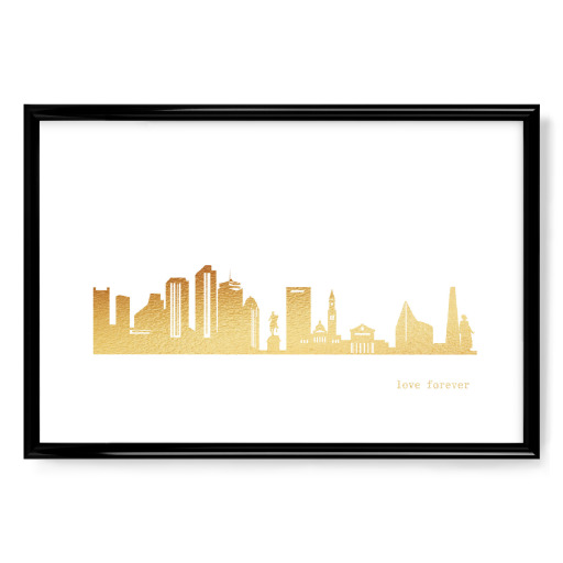 BOSTON GOLD Print Love