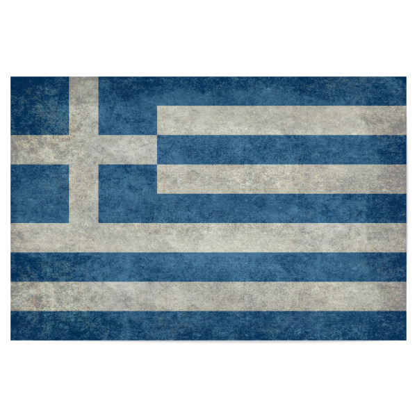 Poster 30x20 cm "Flag of Greece" artboxONE - Reise,Reise / Länder
