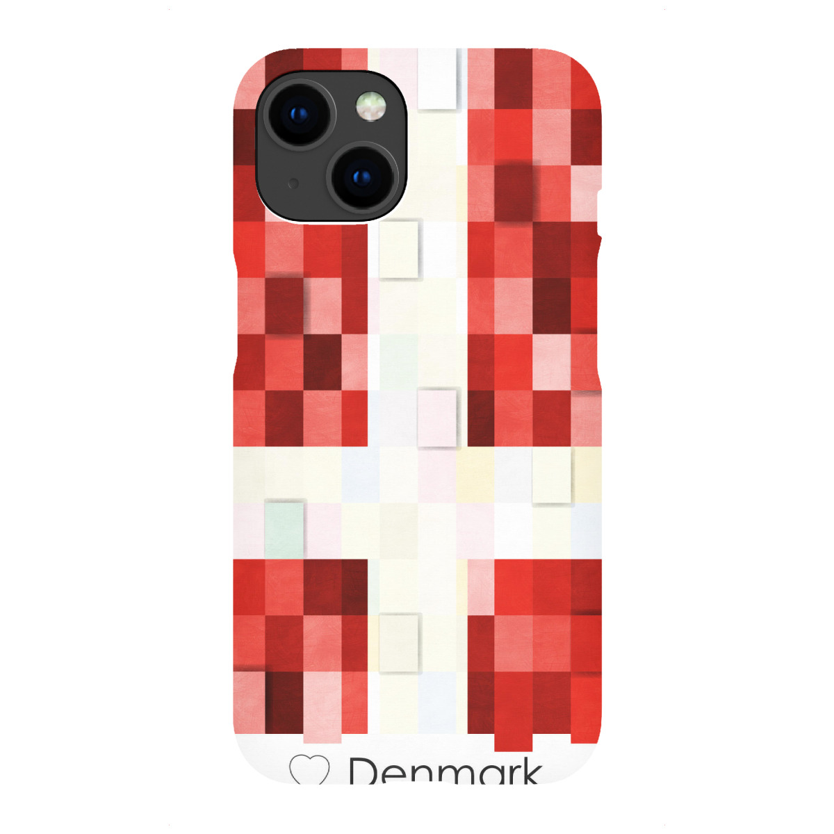 "Denmark Flag"für iPhone - Premium-Case Handyhülle artboxONE