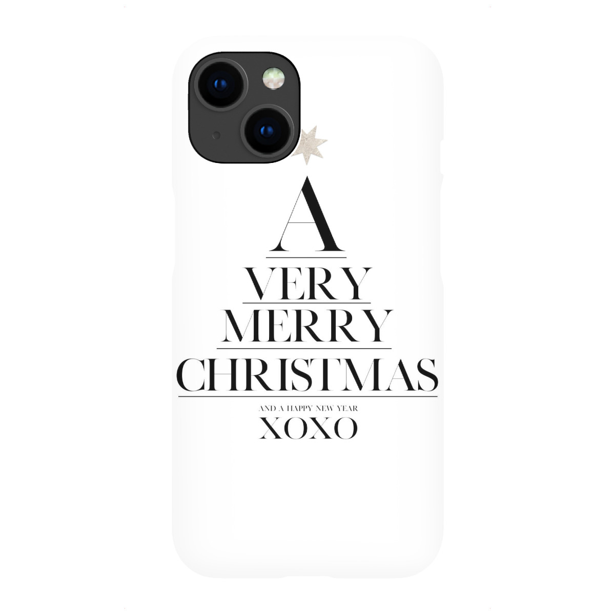 "MERRY CHRISTMAS XOXO"für iPhone - Premium-Case Handyhülle artboxONE