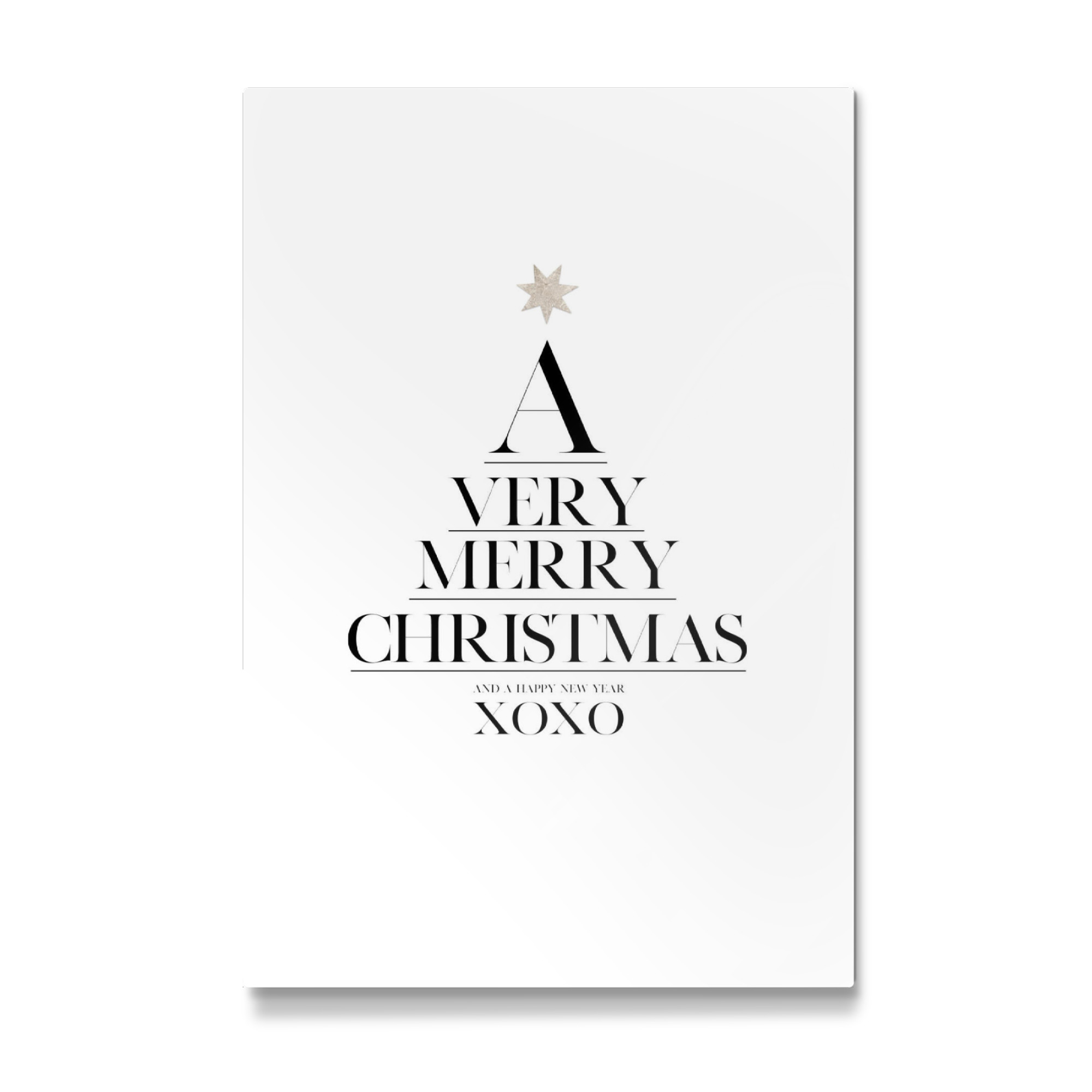 Galerie-Print "MERRY CHRISTMAS XOXO" 30x20 cm artboxONE