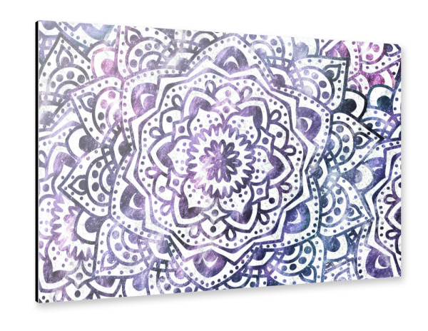Alu-Dibond "STARRY NIGHT MANDALA" 30x20 cm artboxONE