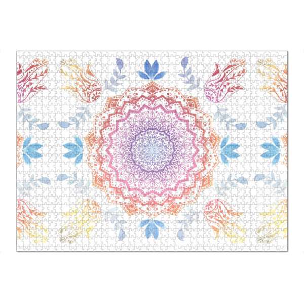 Puzzle Ravensburger "BOHO HAMSA MANDALA" artboxONE - Natur,Abstrakt,Geometrie