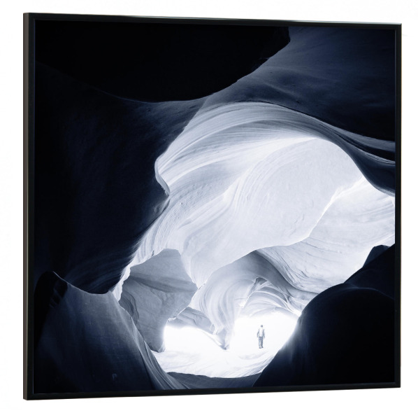 Poster mit schwarzem Rahmen 30x30 cm "Shudder" artboxONE - Natur,Abstrakt