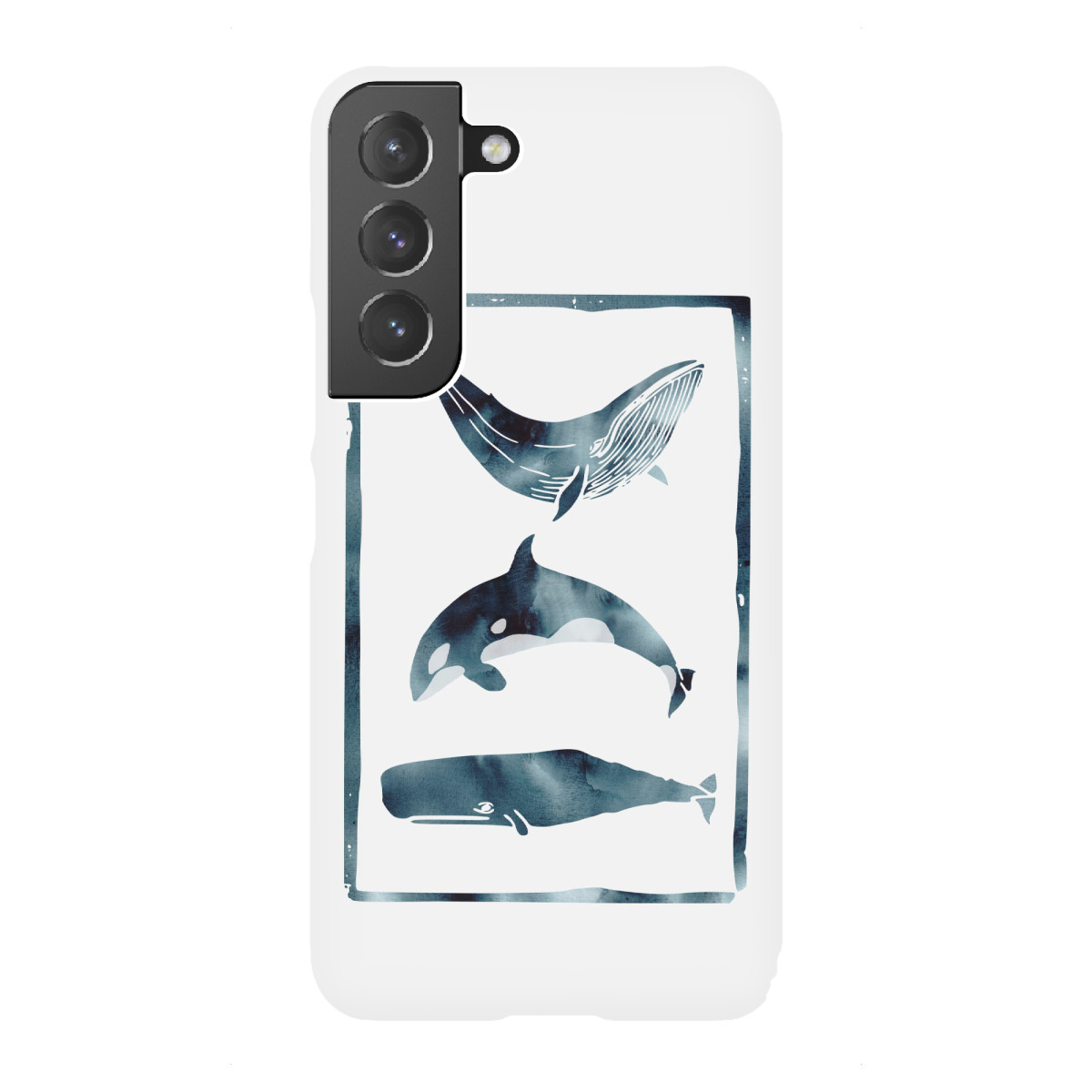 "Whale II"für Samsung Galaxy - Premium-Case Handyhülle artboxONE