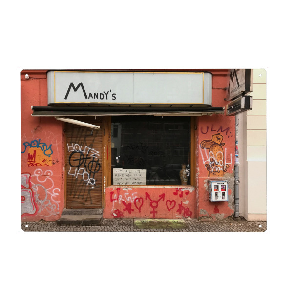 Metall Poster "Kind.heitserinnerungen" artboxONE - Städte,Städte / Berlin,Architektur