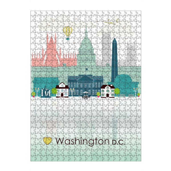 artboxONE Puzzle "Washington DC Skyline" artboxONE - Städte,Reise,Städte / Washington