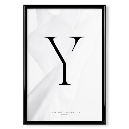 BLACK LETTER COLLECTION | Y