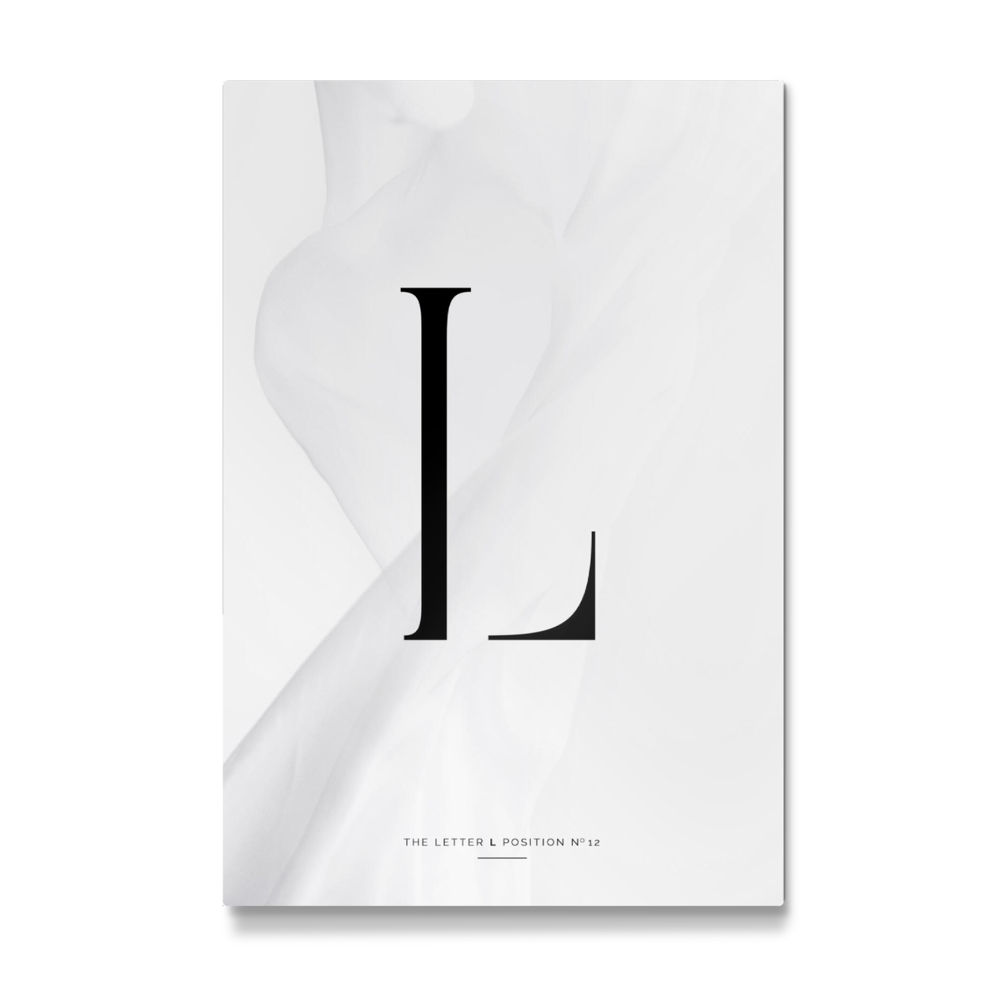 Galerie-Print "BLACK LETTER COLLECTION | L" 75x50 cm artboxONE
