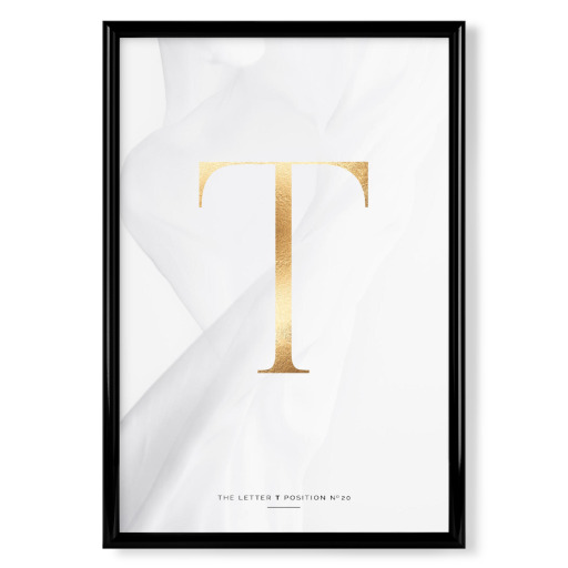 GOLD LETTER COLLECTION | T