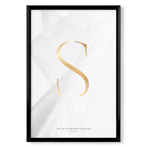 GOLD LETTER COLLECTION | S