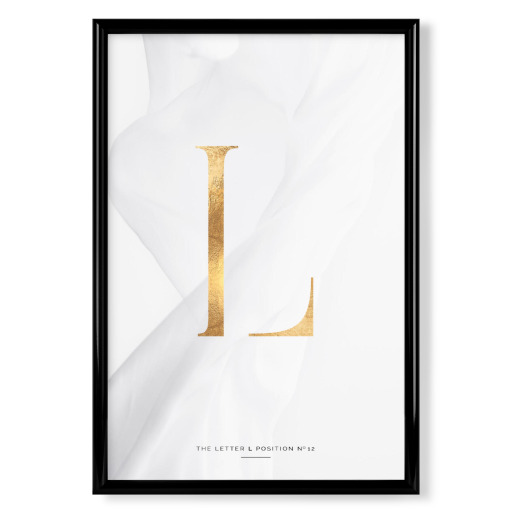 GOLD LETTER COLLECTION | L