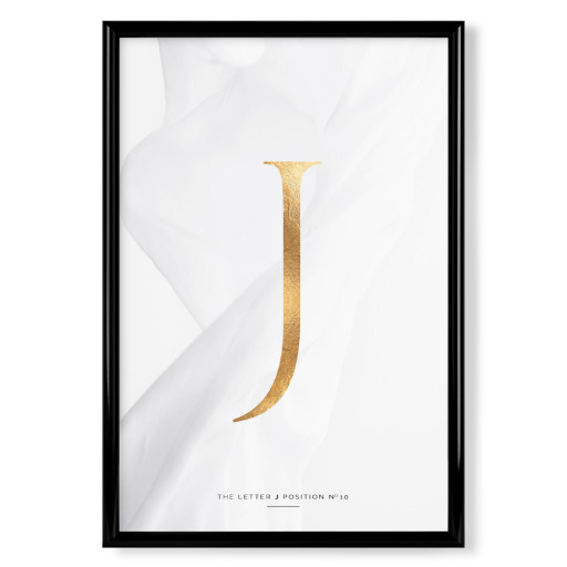 GOLD LETTER COLLECTION | J