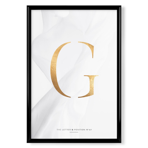 GOLD LETTER COLLECTION | G