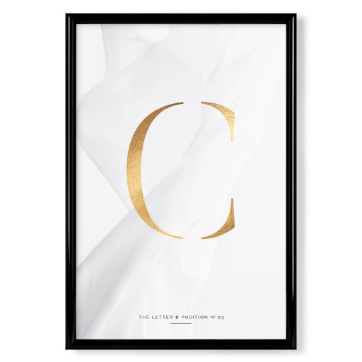 GOLD LETTER COLLECTION | C