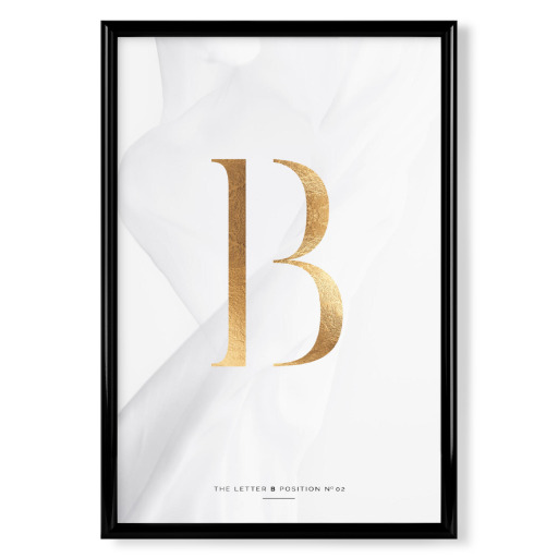 GOLD LETTER COLLECTION | B