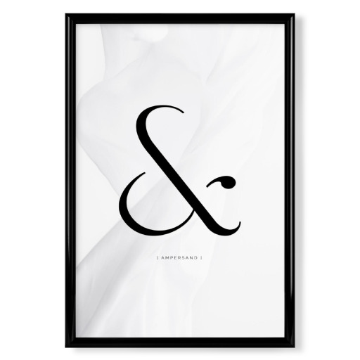 AMPERSAND | BLACK