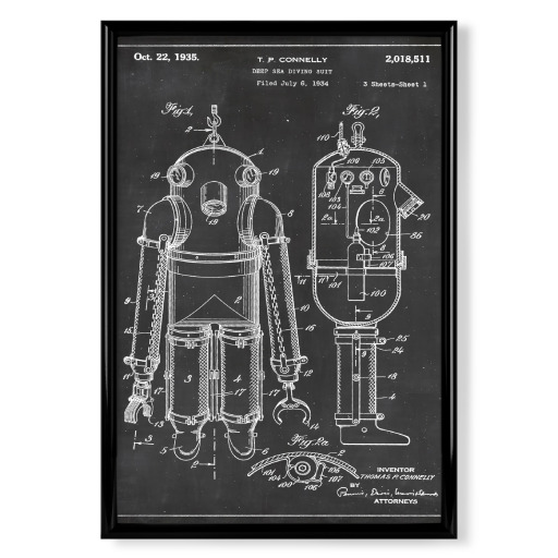 Taucherhelm Patent