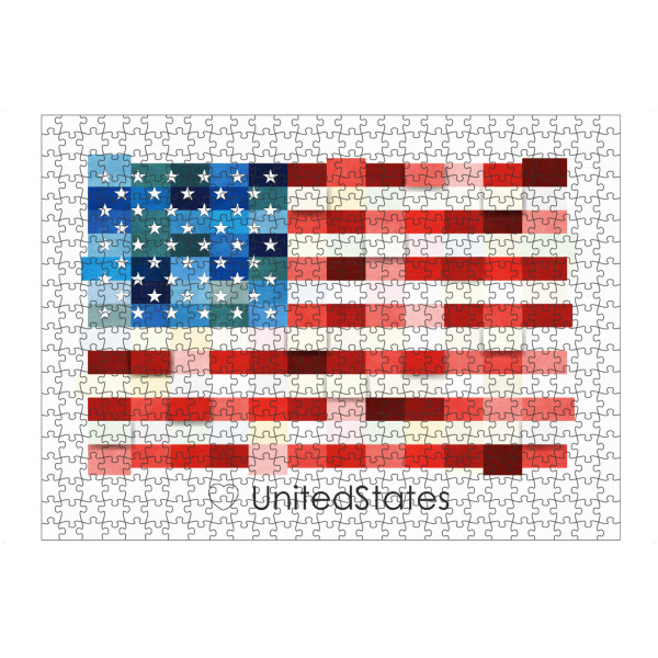 artboxONE Puzzle "United States USA Flag" artboxONE - Reise,Reise / Länder
