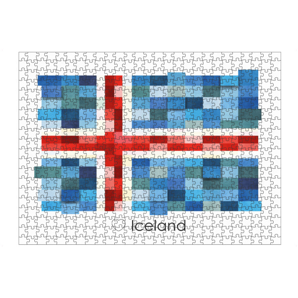 artboxONE Puzzle "Iceland Flag" artboxONE - Reise,Reise / Länder