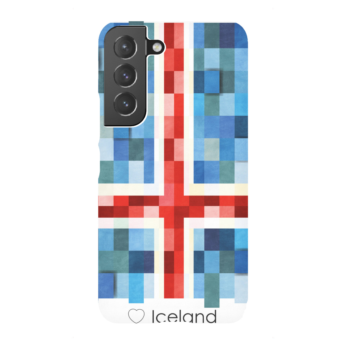 "Iceland Flag"für Samsung Galaxy - Premium-Case Handyhülle artboxONE