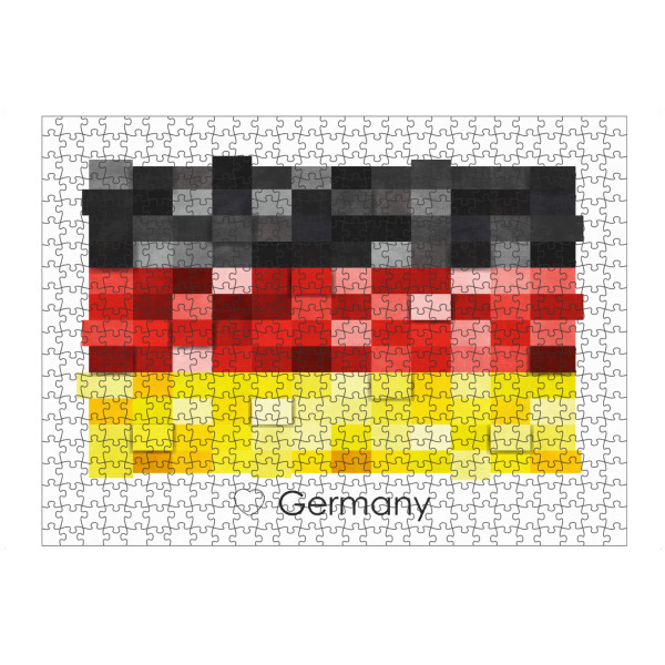 Puzzle Ravensburger "Germany Flag" artboxONE - Reise,Reise / Länder