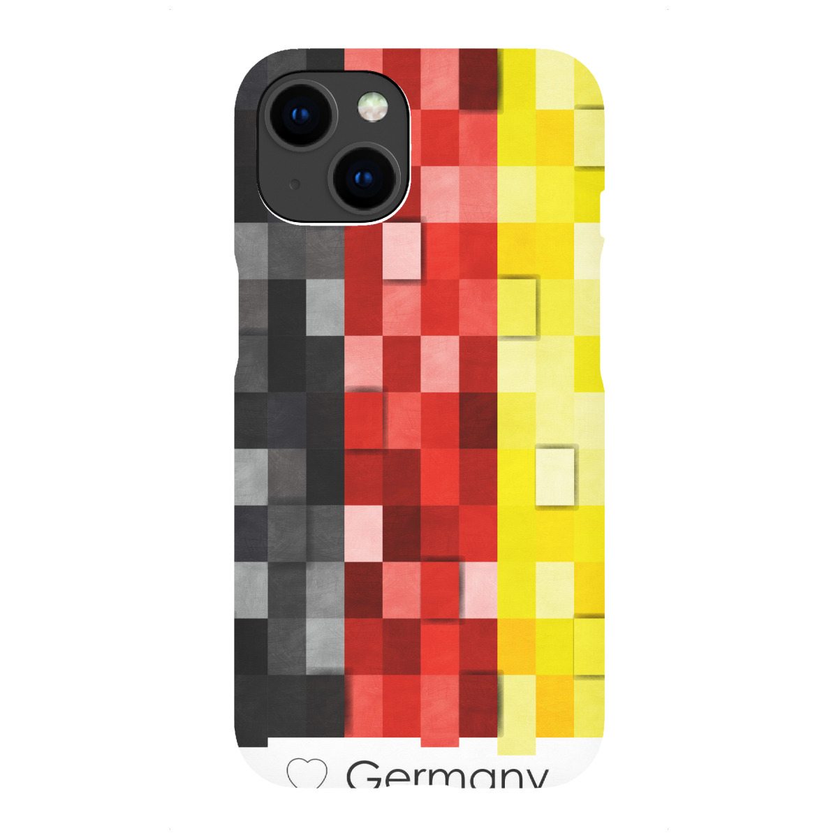 "Germany Flag"für iPhone - Premium-Case Handyhülle artboxONE
