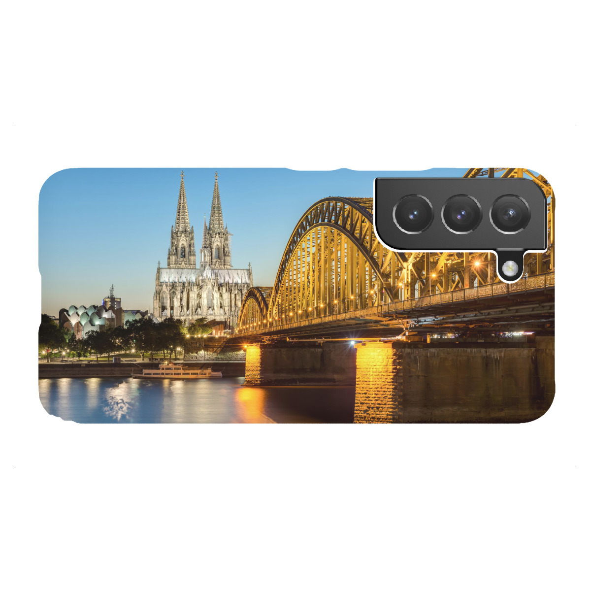 "KÖLN AM ABEND"für Samsung Galaxy - Premium-Case Handyhülle artboxONE