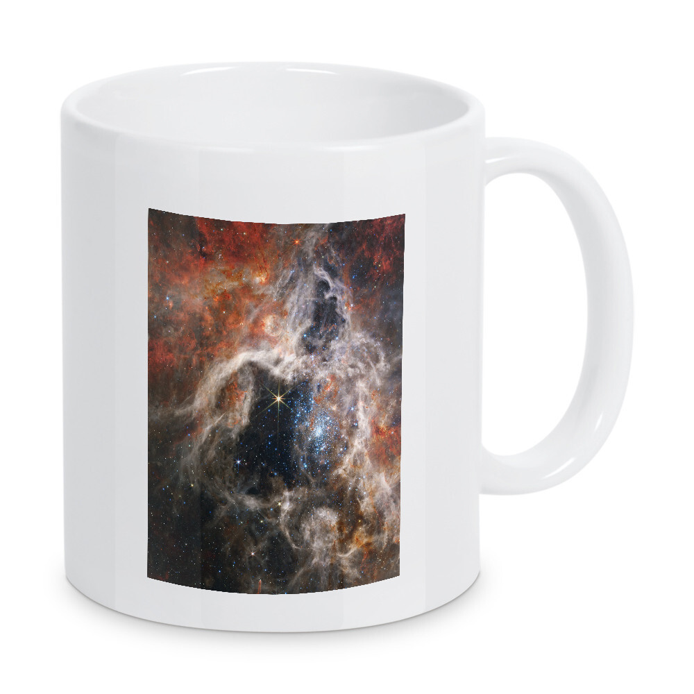 Tasse "Eine kosmische Vogelspinne" artboxONE - Natur,Reise,Galaxy - Universum,Galaxie,Planeten,Sterne,Weltraum,Bunt,Reise,Natur,James-webb,Teleskop