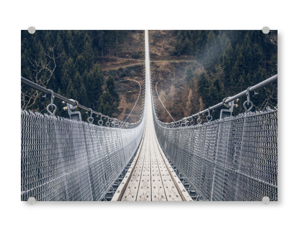Acrylglasbild "Geierlay Bridge II" artboxONE - Natur,Reise