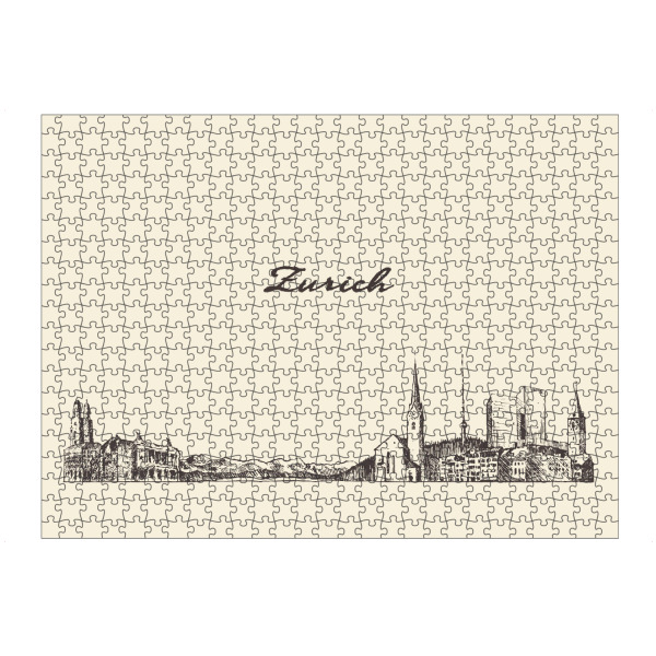 artboxONE Puzzle "Zürich" artboxONE - Städte / Zürich