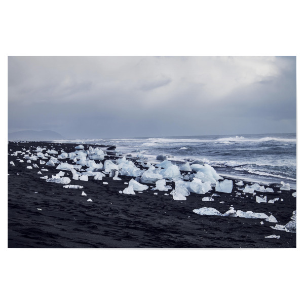 Poster 30x20 cm "Diamond Beach" artboxONE - Natur,Reise,Reise / Strand und Meer