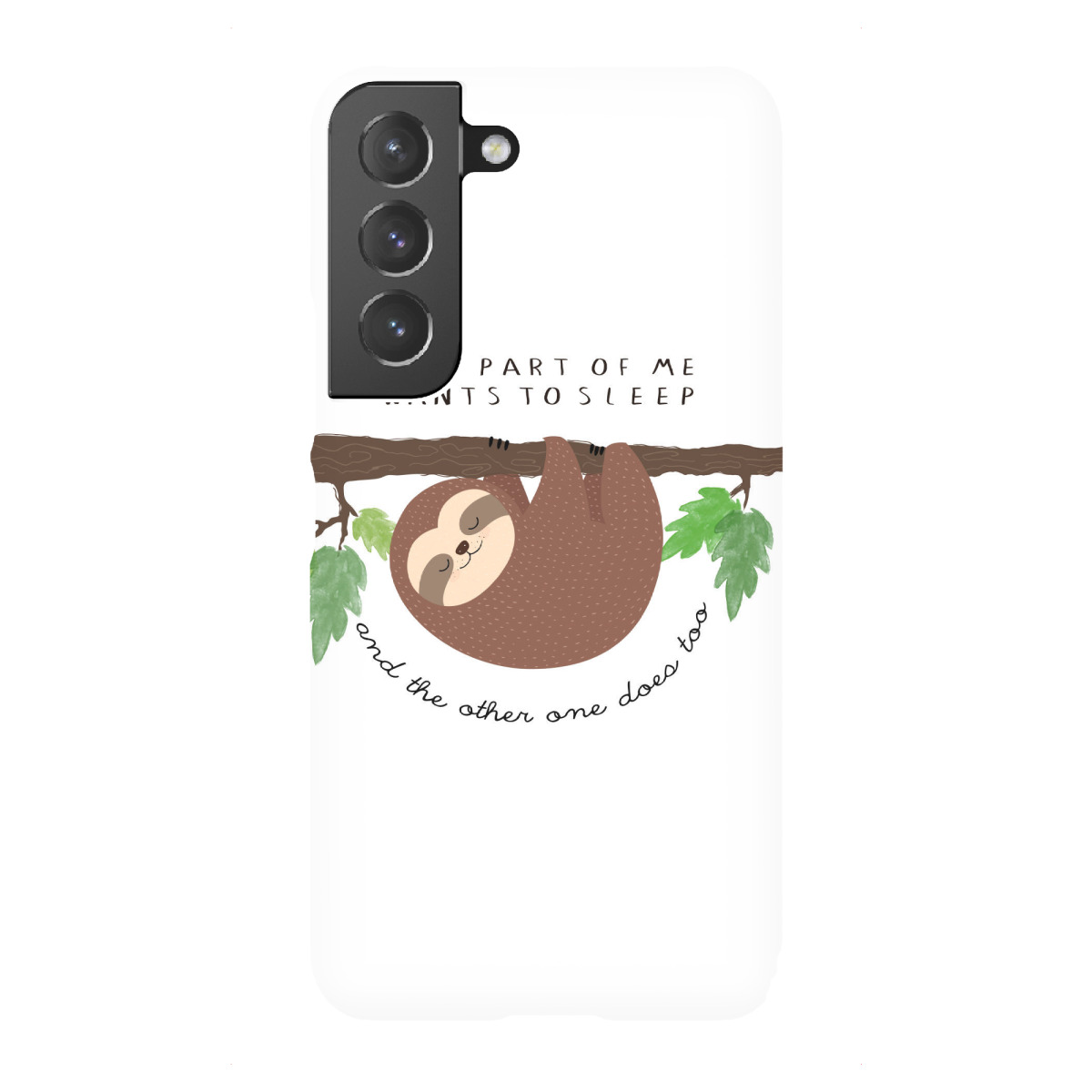 "One part of me wants to sleep"für Samsung Galaxy - Premium-Case Handyhülle artboxONE