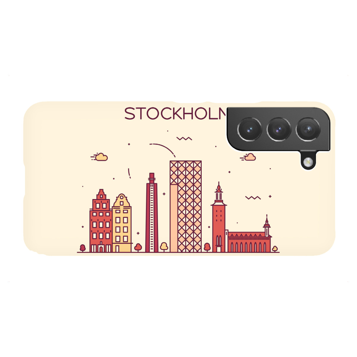 "Stockholm 3"für Samsung Galaxy - Premium-Case Handyhülle artboxONE