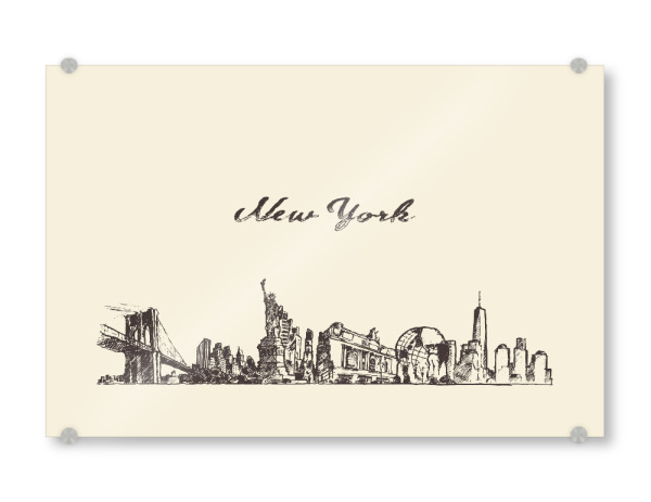 Acrylglasbild "New York 9" artboxONE - Städte,Städte / New York,Architektur