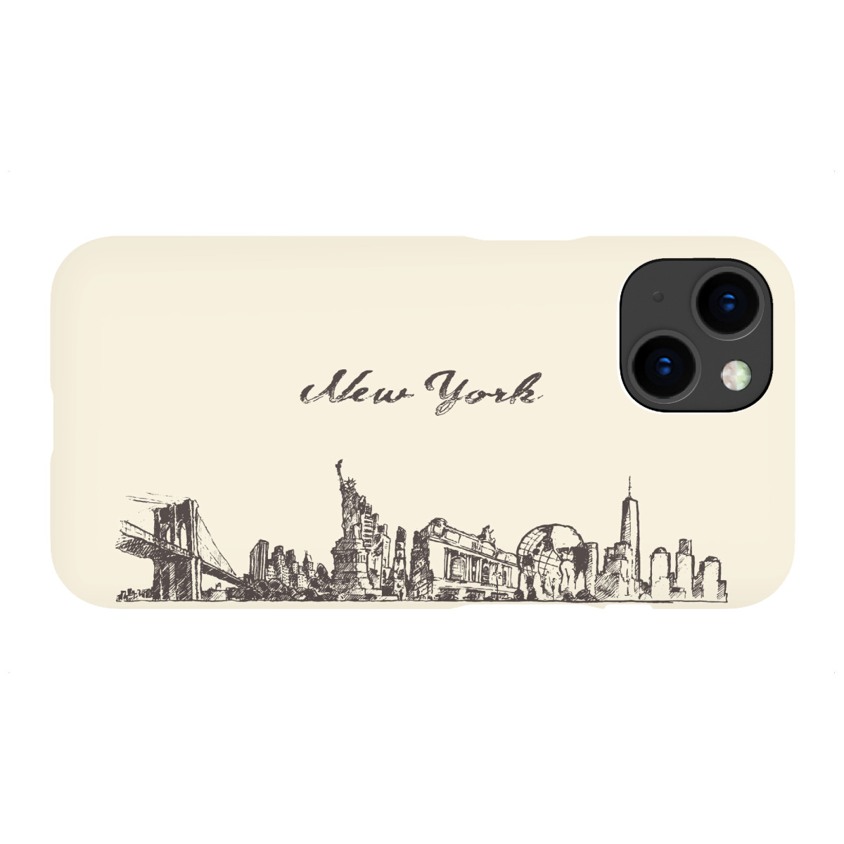 iPhone "New York 9" Premium-Case Handyhülle artboxONE