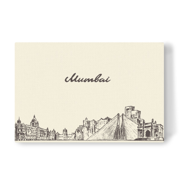 Leinwandbild "Mumbai 2" artboxONE - Städte,Architektur