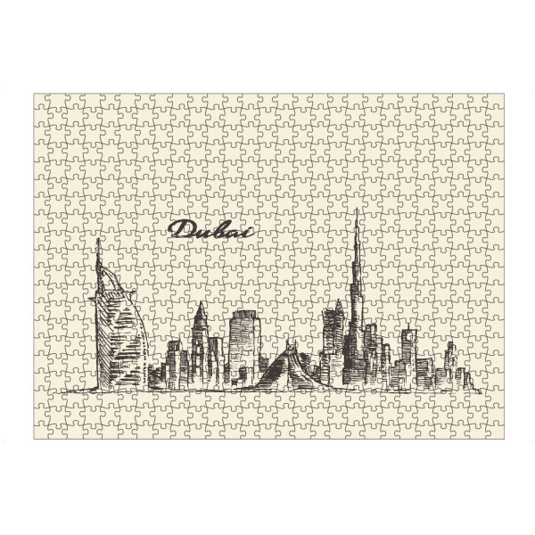 artboxONE Puzzle "Skyline of Dubai" artboxONE - Städte,Architektur,Städte / Dubai - Dubai - Bild dubai